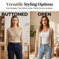 🧥 2026 Sale — Over 72,000 Sold!✨Women Thin Cropped Cardigan Button Front Summer Shawl for Slip Dress
