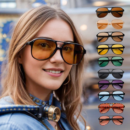 🔥2026 Hot Sale 50% OFF Only￡8.88✨⚡ 50K+ SOLD! 🎁😎🕶️ Lightweight Retro Summer Sunglasses With Uv Protection – Vintage Frame, Classic Style, All-Day Comfort. Perfect For Driving, Beach & Daily Wear! 🌊🚗✨