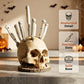 Funny Skull Knife Holder for Kitchen Storage