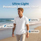 Men's Linen Casual Breathable Short Sleeve Collared Shirt