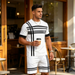👕 50% DE RÉDUCTION ! 🩳 Ensemble Athlétique 2 Pièces Homme Été – Tissu Respirant, Imprimé 3D & Taille Élastique – Parfait pour le Gym, la Course et le Quotidien ☀️💪✨