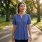 🎉 2026 Sale — Over 47,000 Sold! 👚 V-Neck Pleated Blouse – Graceful ✨