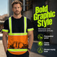 ⏳Time-Limited Special⏰High Visibility Workwear T-Shirt – Standout Safety Design 🚧