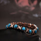 📢📢50% OFF !! ⏰Antique Copper Finish Magnetic Stone Bracelet