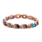 📢📢50% OFF !! ⏰Antique Copper Finish Magnetic Stone Bracelet