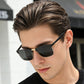 📢📢50% OFF !! ⏰Retro Square Metal Frame Sunglasses