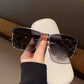 📢📢50% OFF !! ⏰Retro Square Metal Frame Sunglasses