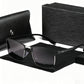 📢📢50% OFF !! ⏰Retro Square Metal Frame Sunglasses