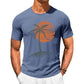 🎉 LIMITED TIME 50% OFF! 👕 Men's Casual Short Sleeve T-Shirt – Breathable Cotton Blend & Stylish Coconut Graphic 🌴