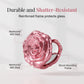 Elegant Rose Gold Folding Makeup Mirror
