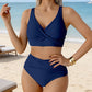 🌸LIMITED-TIME 50% OFF!⏰Women’s High-Waisted Ruched Bikini Set