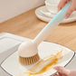🧽 2026 Sale — Over 21,000 Sold! 🍳 Rotatable Hanging Pot Brush Set – Adjustable Angle & Leak-Proof Design 🧼