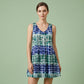 📢📢50% OFF !! ⏰Women's Sleeveless V-Neck Tie-Dye Dress
