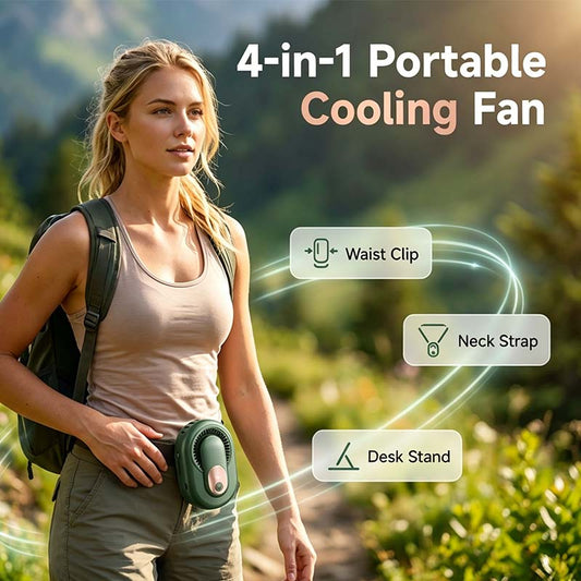 ⏳Limited-time 50% off⏰4-in-1 Portable Waist Fan🍃