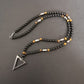 Men's Retro Necklace with Cross Pendant