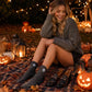 Breathable Halloween Crew Socks