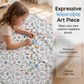 ⏳Time-Limited Special⏰Creative Cozy Colouring Blanket Kit – Colour, Wash & Create Again 🧸