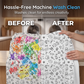 ⏳Time-Limited Special⏰Creative Cozy Colouring Blanket Kit – Colour, Wash & Create Again 🧸