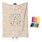 ⏳Time-Limited Special⏰Creative Cozy Colouring Blanket Kit – Colour, Wash & Create Again 🧸
