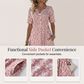 🎉 LIMITED TIME 50% OFF! 👗 Floral V-Neck Pocket Dress – Effortless Garden Grace 🌸
