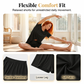 📢📢50% OFF !! ⏰Solid Color Short Sleeve Wrap Top and Shorts Lounge Set