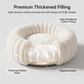 Ultra-Soft Round Calming Cat & Dog Bed