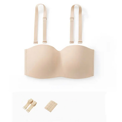 🎉 2026 Sale — Over 68,000 Sold! 👙 Invisible Push-Up Bandeau – Seamless Strapless Design ✨