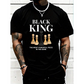 👕📏 LIMITED TIME 50% OFF! ♟️Men's Plus Size Chess Slogan Tee – Bold print & relaxed fit – Wear your game with pride.