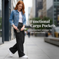 Women's Casual Elastic Waistband Sports Pants