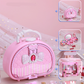 💖👛Kids Washable Makeup Toy Set with Portable Pink Handbag