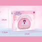 💖👛Kids Washable Makeup Toy Set with Portable Pink Handbag