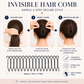 ⏳Time-Limited Special⏰Flexible Invisible Hair Comb—invisible, flexible, and non-slip—instantly creates a perfectly secure hold! 🌟