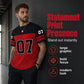 🔥 Pro-Favorite Men's Printed Short-Sleeve Sports T-Shirt – Premium Blend – Breathable 🏃