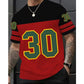 🔥 Pro-Favorite Men's Printed Short-Sleeve Sports T-Shirt – Premium Blend – Breathable 🏃