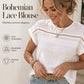 Women's Lace Hollow Out Blouse