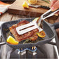🍳 Stainless Steel Kitchen Tongs with Spatula