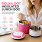 Portable Insulated Stainless Steel Lunch Box