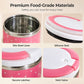 Portable Insulated Stainless Steel Lunch Box