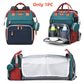 Foldable Diaper Bag with Changing Station