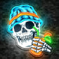 LED Skull Neon Sign