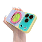 Color Block 360° Rotating Ring Stand Phone Case