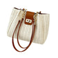 Spacious Commuter Straw Shoulder Bag