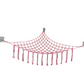 Corner Toy Hammock with Tulle Tassels