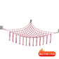 Corner Toy Hammock with Tulle Tassels