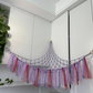 Corner Toy Hammock with Tulle Tassels