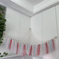 Corner Toy Hammock with Tulle Tassels