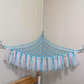 Corner Toy Hammock with Tulle Tassels