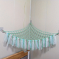 Corner Toy Hammock with Tulle Tassels