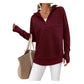 Women's Quarter Zip Pullover Sweater