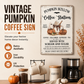 Halloween Coffee Station Sign